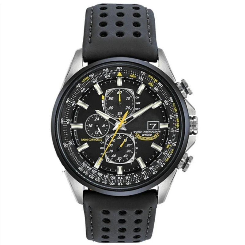 Herrenuhr Quarz Armbanduhr Elegante Ledergurt
