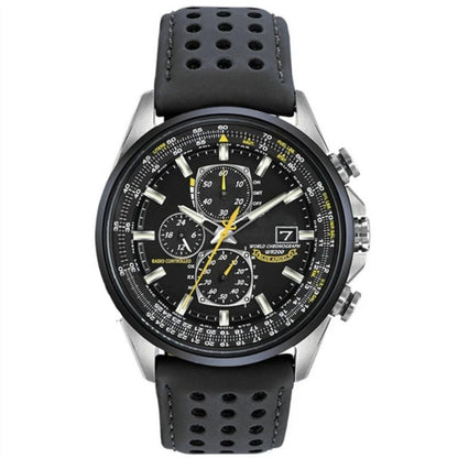 Herrenuhr Quarz Armbanduhr Elegante Ledergurt