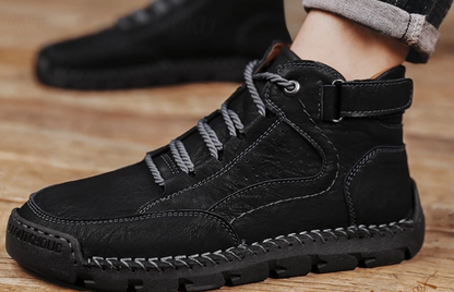 Wanderschuhe Herren Leder Orthopädisch Bequem