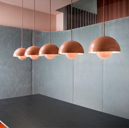 Moderne Pendelleuchte Halbkugel Leuchte Wohnzimmer