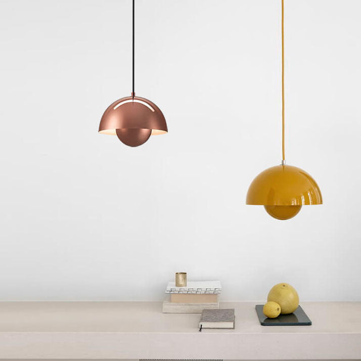 Moderne Pendelleuchte Halbkugel Leuchte Wohnzimmer