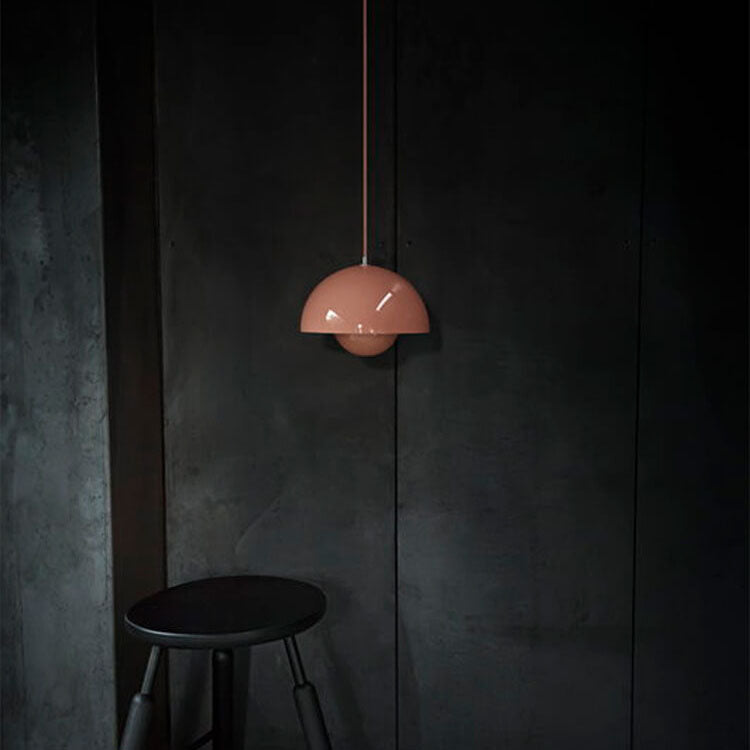 Moderne Pendelleuchte Halbkugel Leuchte Wohnzimmer