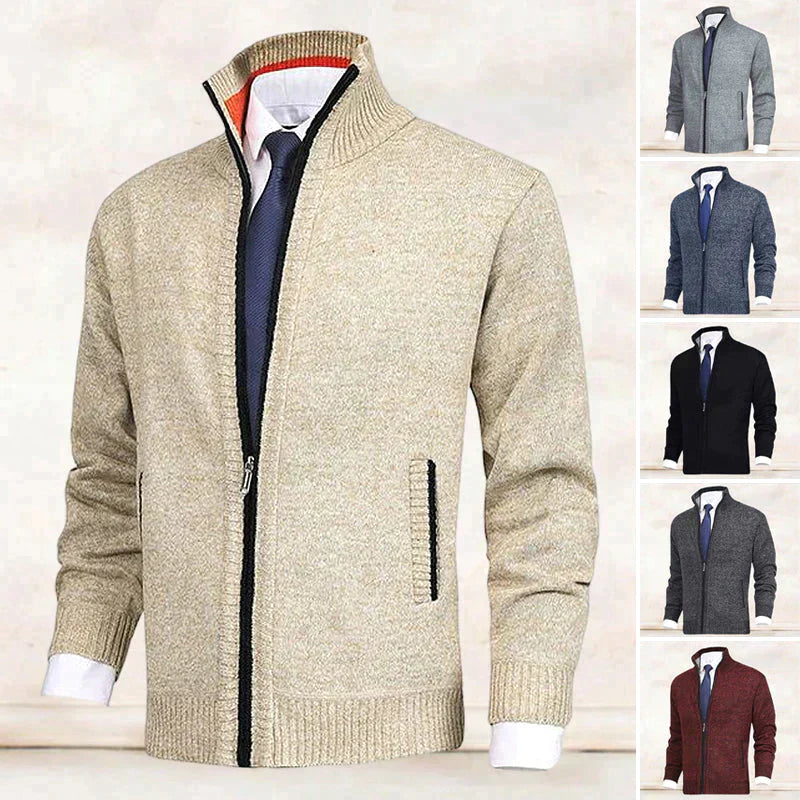 Herren Strickjacke Warm Winter Cardigan - BerlinGlamour