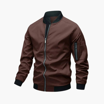 Zip Bomberjacke mit Taschen für Herren 10