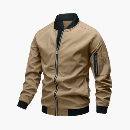 Zip Bomberjacke mit Taschen für Herren 11