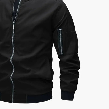 Zip Bomberjacke mit Taschen für Herren 2