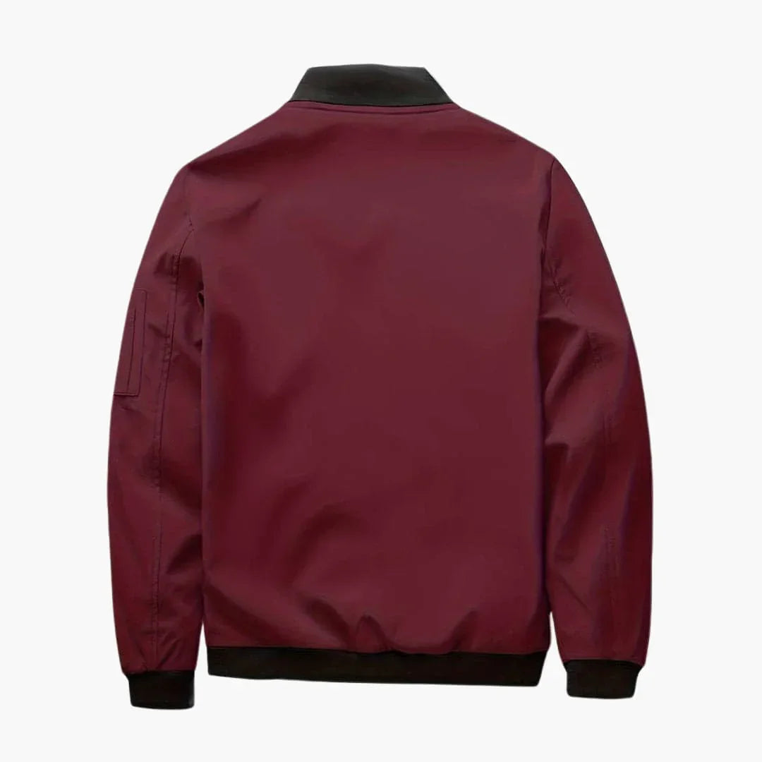 Zip Bomberjacke mit Taschen für Herren 4