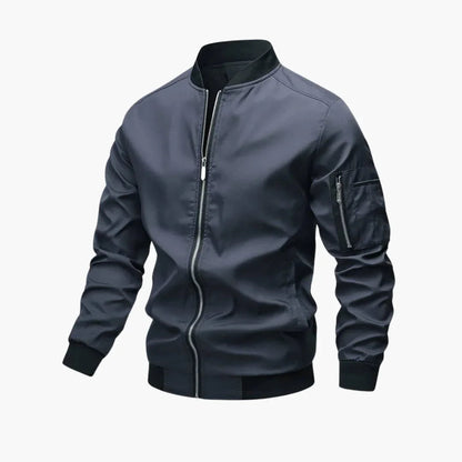 Zip Bomberjacke mit Taschen für Herren 7