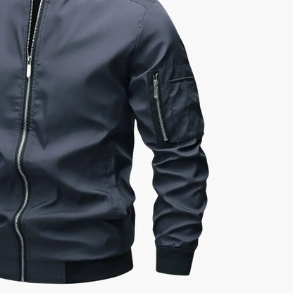 Zip Bomberjacke mit Taschen für Herren 8