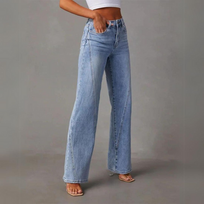 Hohe Jeans Weite Passform Vintage Denim