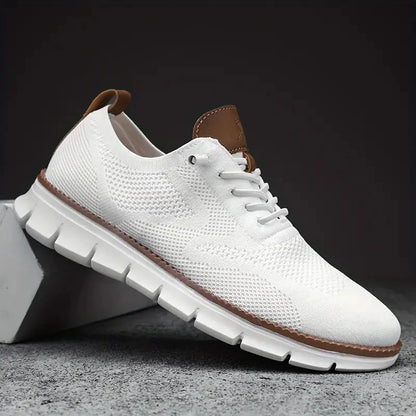 Zoltan Turnschuhe | Leichte Wanderschuhe für Männer-Weiß-39.5-Chaps Herrenmode