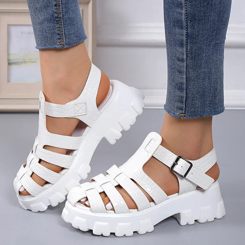 Gladiatoren Sandalen Frauen Mode Sommer