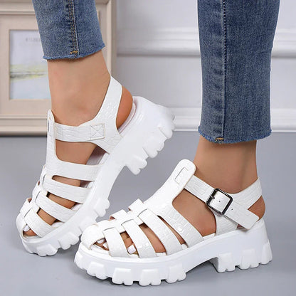 Gladiatoren Sandalen Frauen Mode Sommer
