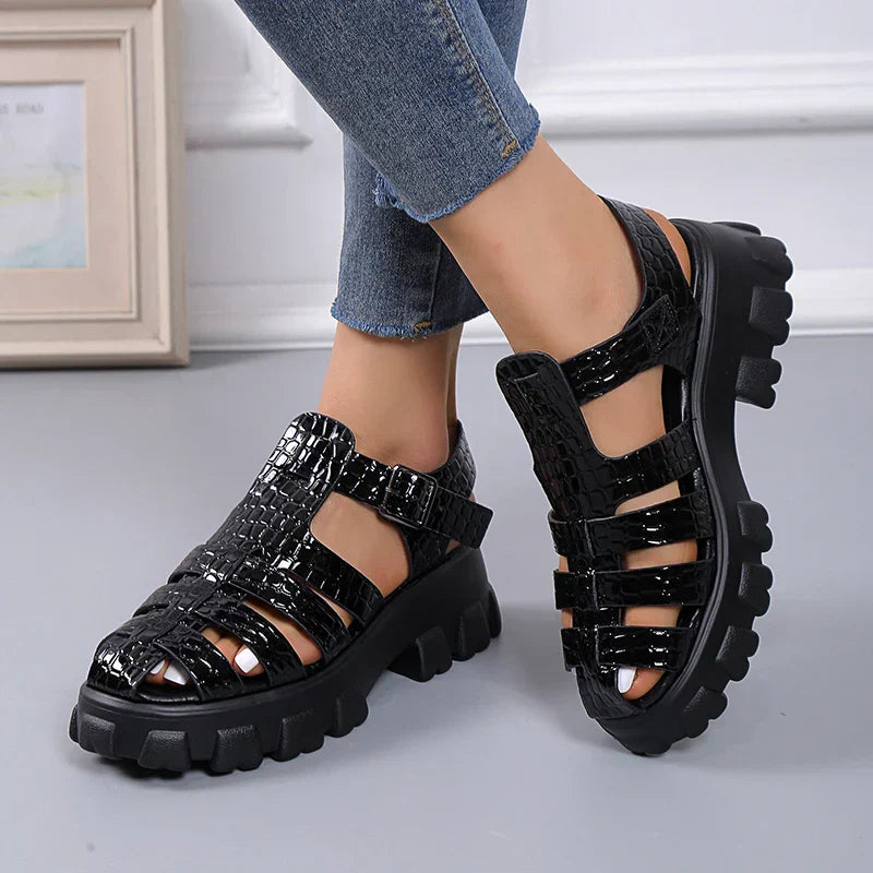 Gladiatoren Sandalen Frauen Mode Sommer