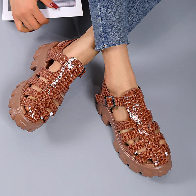 Gladiatoren Sandalen Frauen Mode Sommer