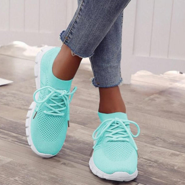 Damen Sneaker Modisch Ergonomisch Komfort Schuhe