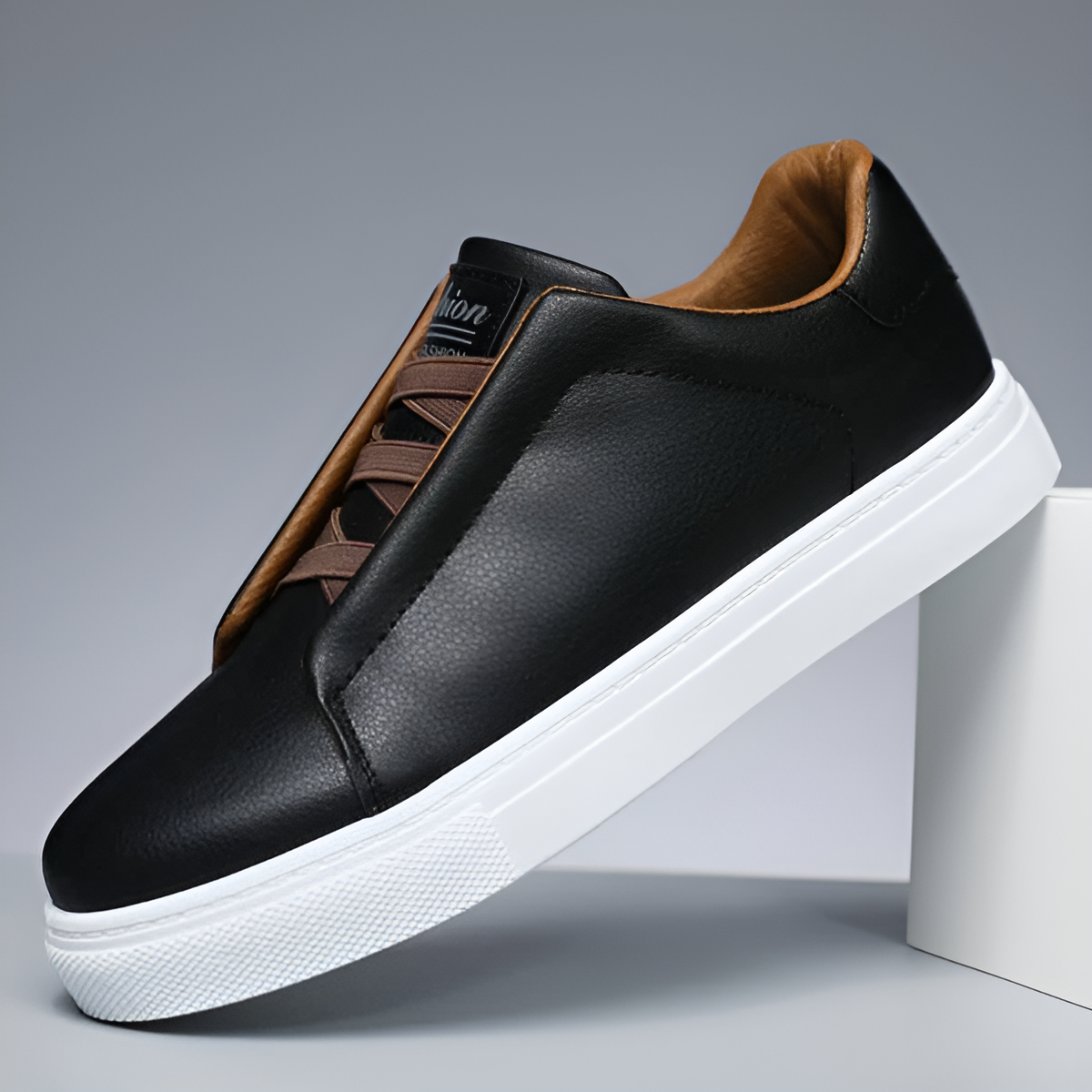 Klassische Sneaker Berlin Style Echtleder