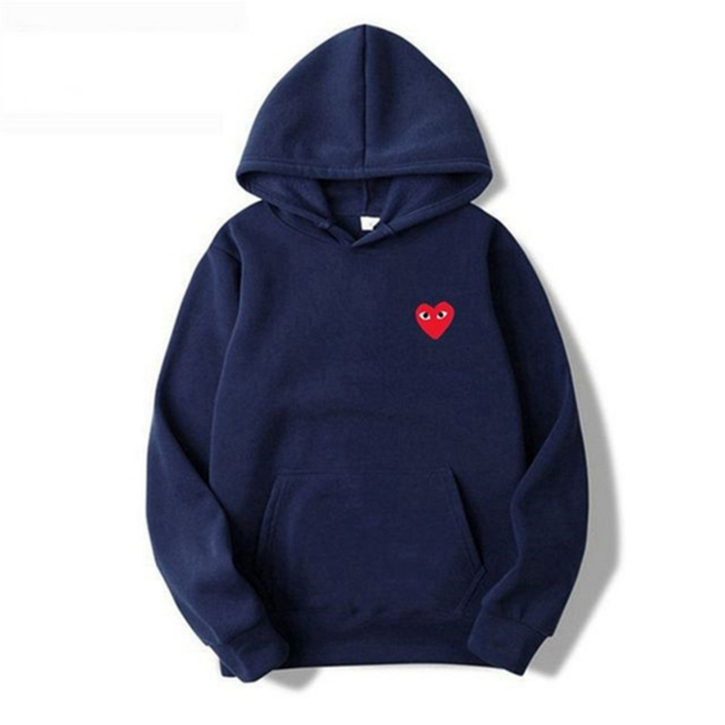 Kapuzenpullover Streetwear mit Herz-Design und Tasche Modern