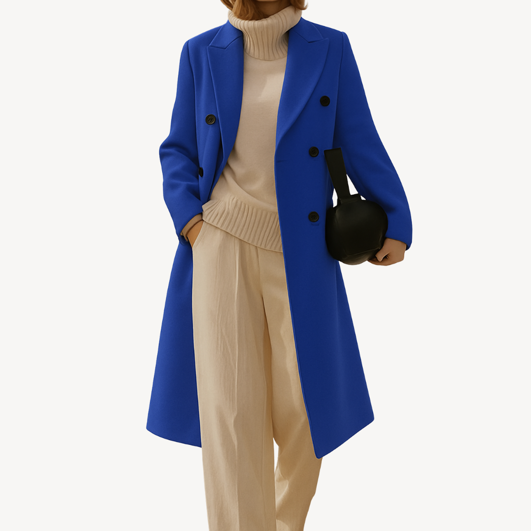 Zweireihiger Mantel für Damen | Loravelle 2