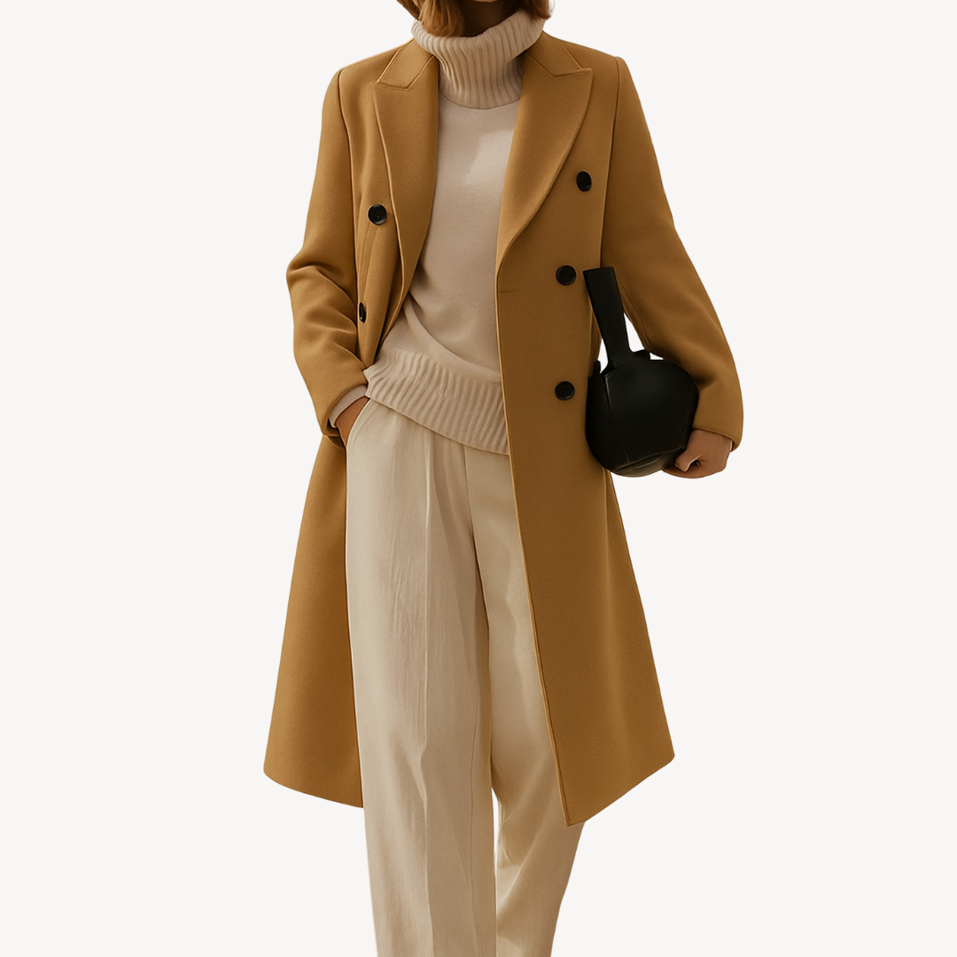 Zweireihiger Mantel für Damen | Loravelle 4