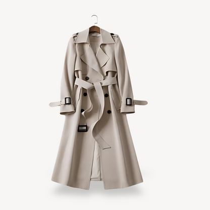 Zweireihiger Trenchcoat für Damen | Loravelle 0