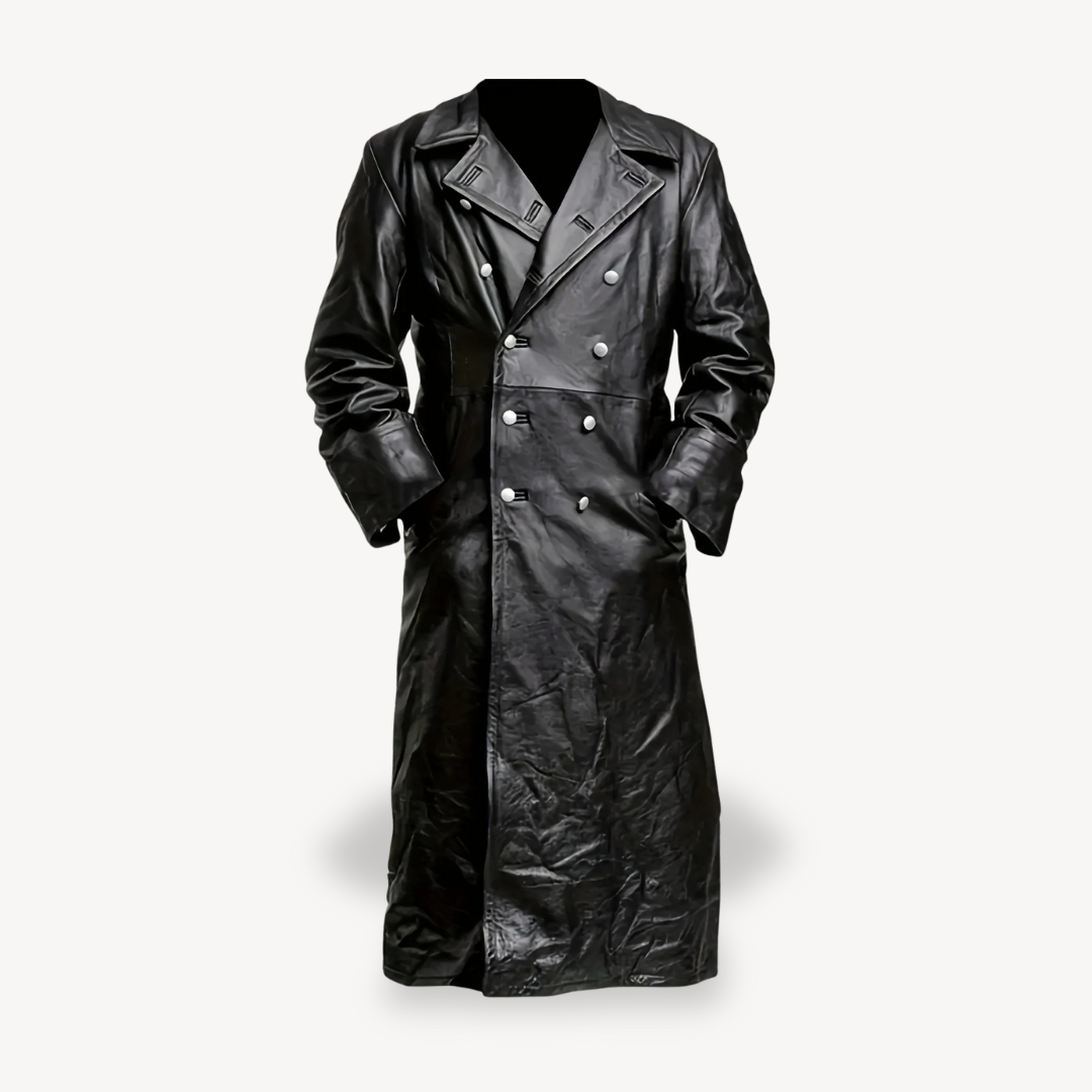 Zweireihiger Trenchcoat für Herren | Loravelle 0