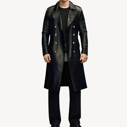 Zweireihiger Trenchcoat für Herren | Loravelle 2