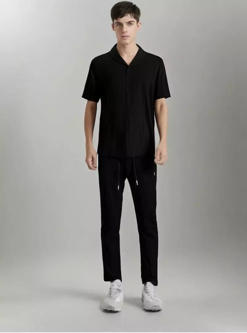 Sommeranzug Kurzarm Hemd und Hose Herren - BerlinGlamour