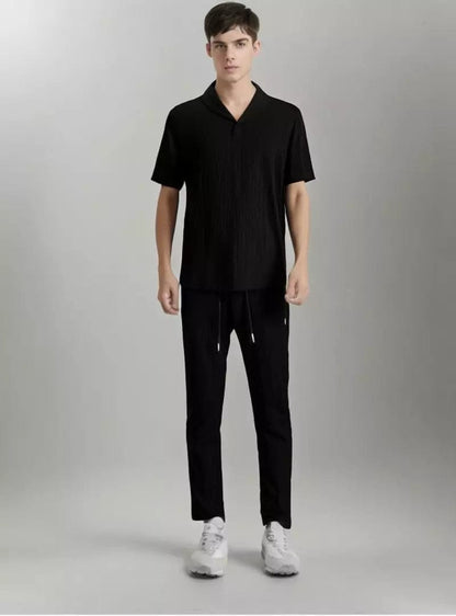 Sommeranzug Kurzarm Hemd und Hose Herren - BerlinGlamour