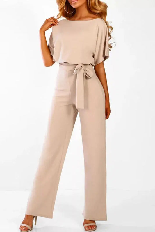 Eleganter Frauen Jumpsuit Abendkleid Lang - BerlinGlamour