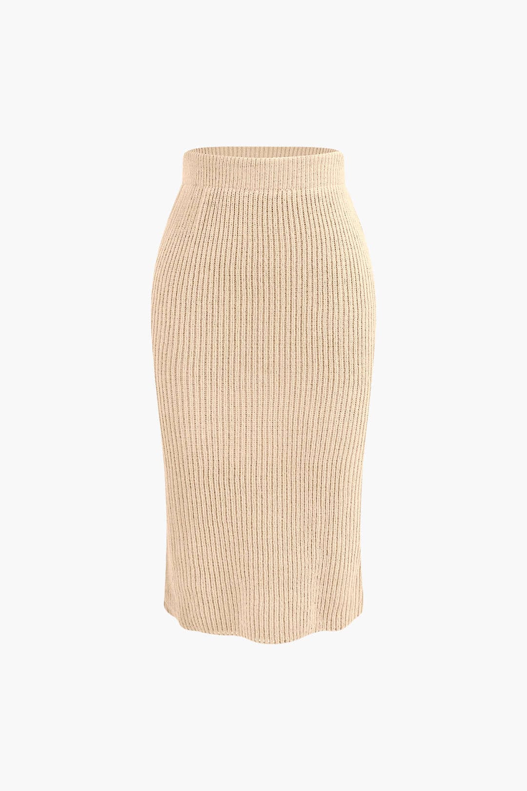 Klara | Damen Strick-Set Wickel-Oberteil Bleistiftrock Eleganz