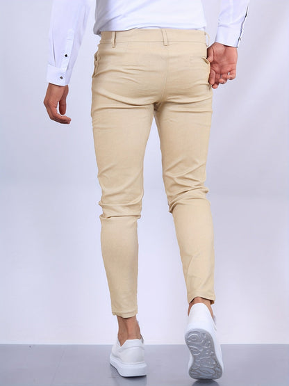 Schmale Herrenhose Slim Fit Elegant - BerlinGlamour