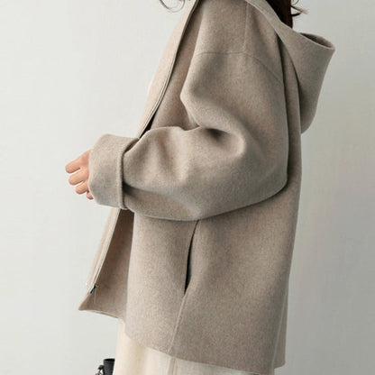 Damenjacke Modern Kapuze Stil Komfort