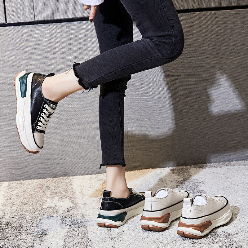 Damen Plateau Sneaker Trendy Hochzeitsschuhe - BerlinGlamour