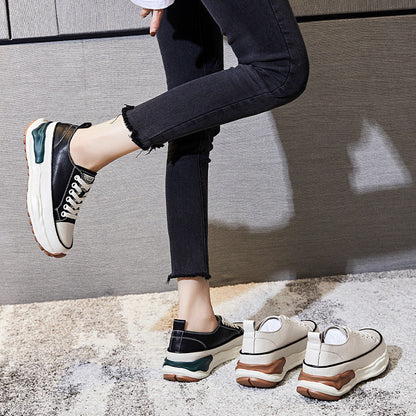 Damen Plateau Sneaker Trendy Hochzeitsschuhe - BerlinGlamour