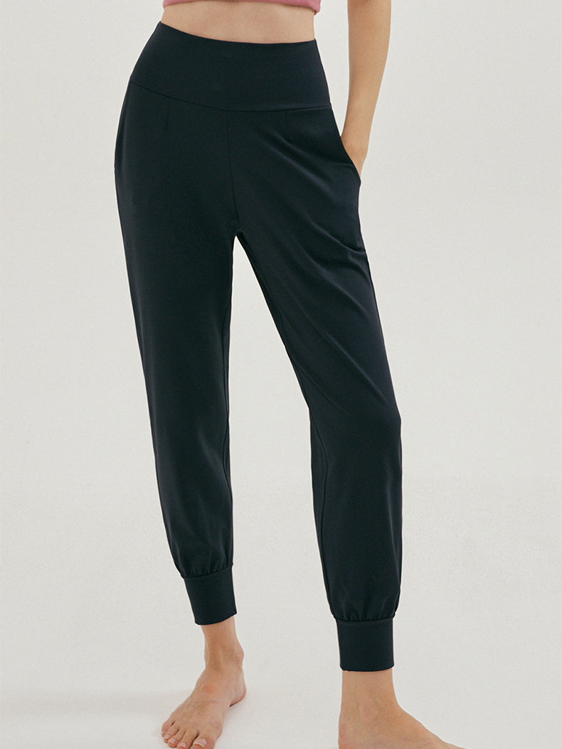 Bequeme Damen Jogger Pants Hochtaillig Sportlich - BerlinGlamour