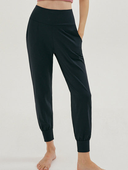 Bequeme Damen Jogger Pants Hochtaillig Sportlich - BerlinGlamour
