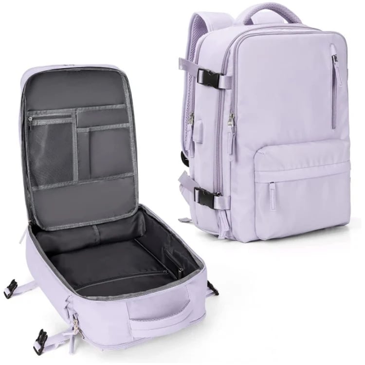Reise-Rucksack Damen 35L Wasserdicht mit USB-Anschluss