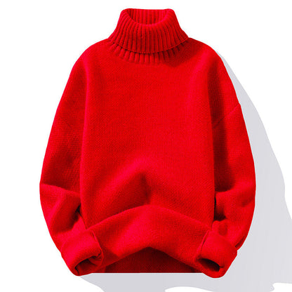 Strickpullover Rollkragen Warm Modern