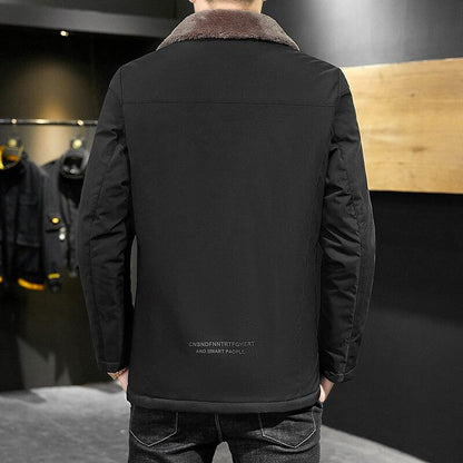 Herren Parka Jacke Winter Warm Wasserdicht
