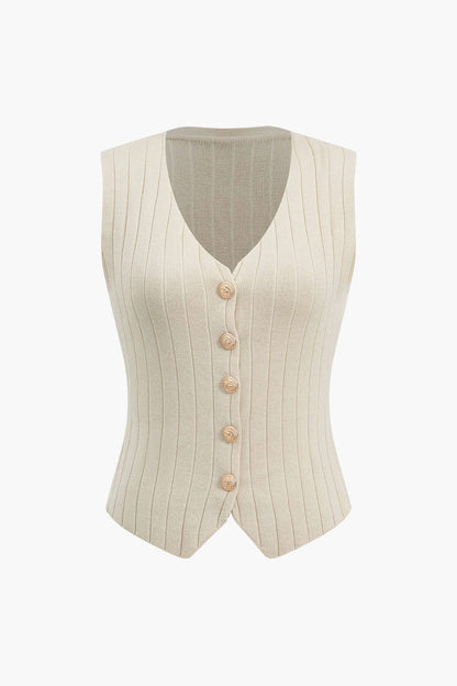 Damen Strick-Set mit Blazer, Weste und Midirock