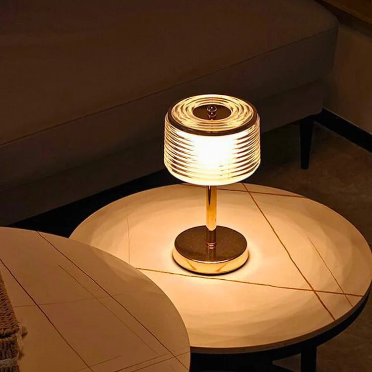 Moderne LED Tischlampe Ringform Dimmbar - BerlinGlamour