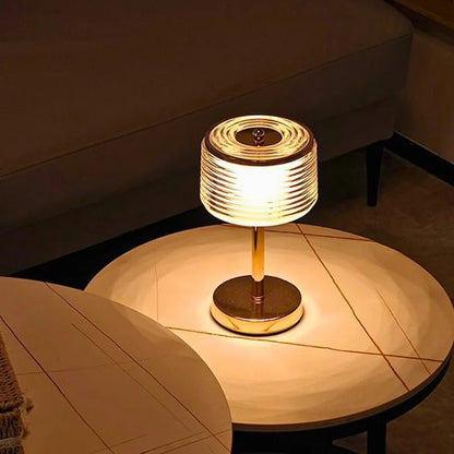 Moderne LED Tischlampe Ringform Dimmbar - BerlinGlamour