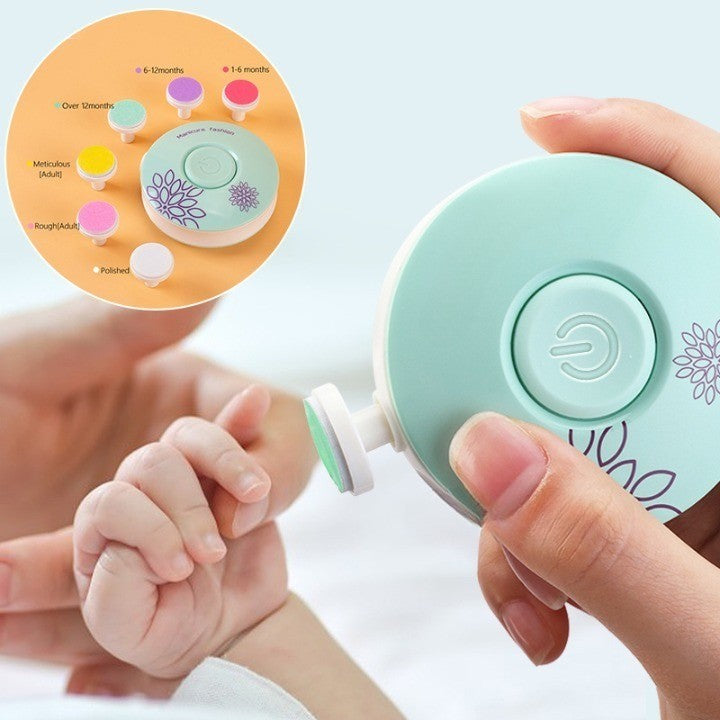 Elektrischer Nageltrimmer Set für Babys Sanft