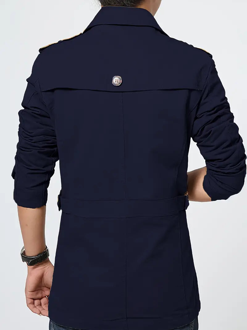 Herren Windjacke Große Größe Baumwolljacke Frühjahr Herbst - BerlinGlamour