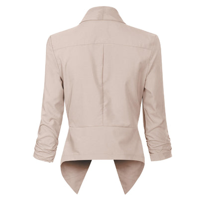 Damen Blazer Langarm Offen Modern
