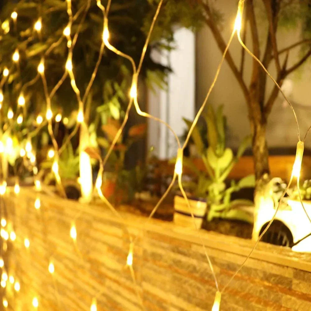 Wasserdichte Lichterkette Outdoor Sicher