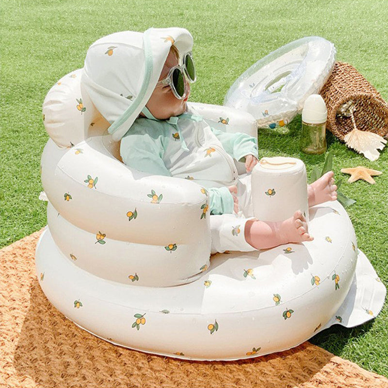 Aufblasbarer Babyschwimmstuhl Bequem Komfortabel