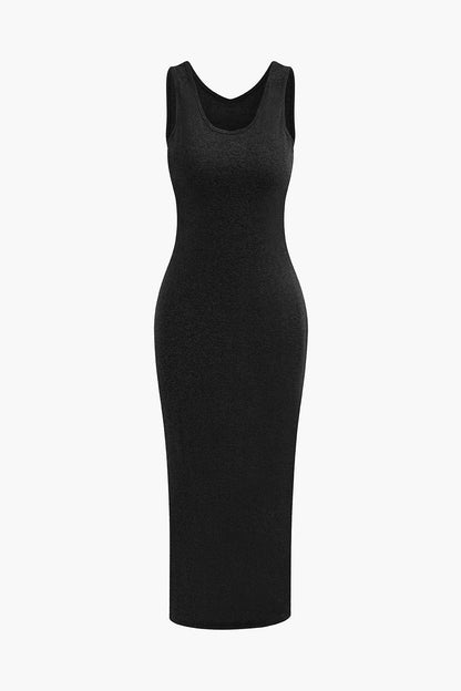 Lässiges Zweiteiler Set Hoodie Midi Kleid Damen