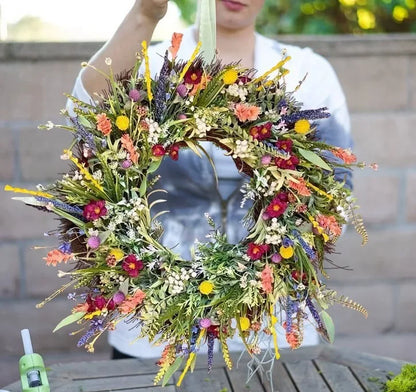 Texas Blumenkranz Handgemacht Wildblumen Schmuck - BerlinGlamour